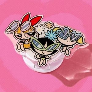 Powerpuff Girls Phone Pop Socket - Cute and Statement-Worthy Accessory